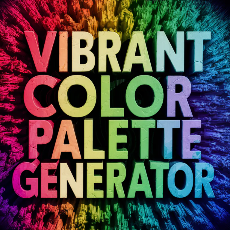 Vibrant Color Palette Generator