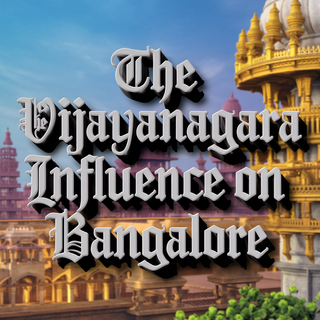 The Vijayanagara Influence on Bangalore