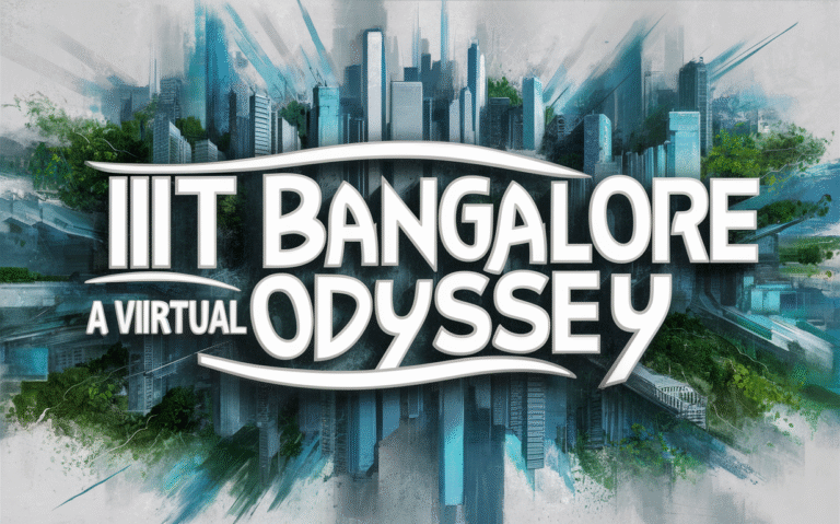 IIIT Bangalore: A Virtual Odyssey
